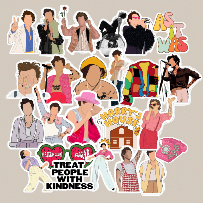 

STICKER PACK HARRY STYLES | STICKER TUMBLR KOPER LAPTOP HELM