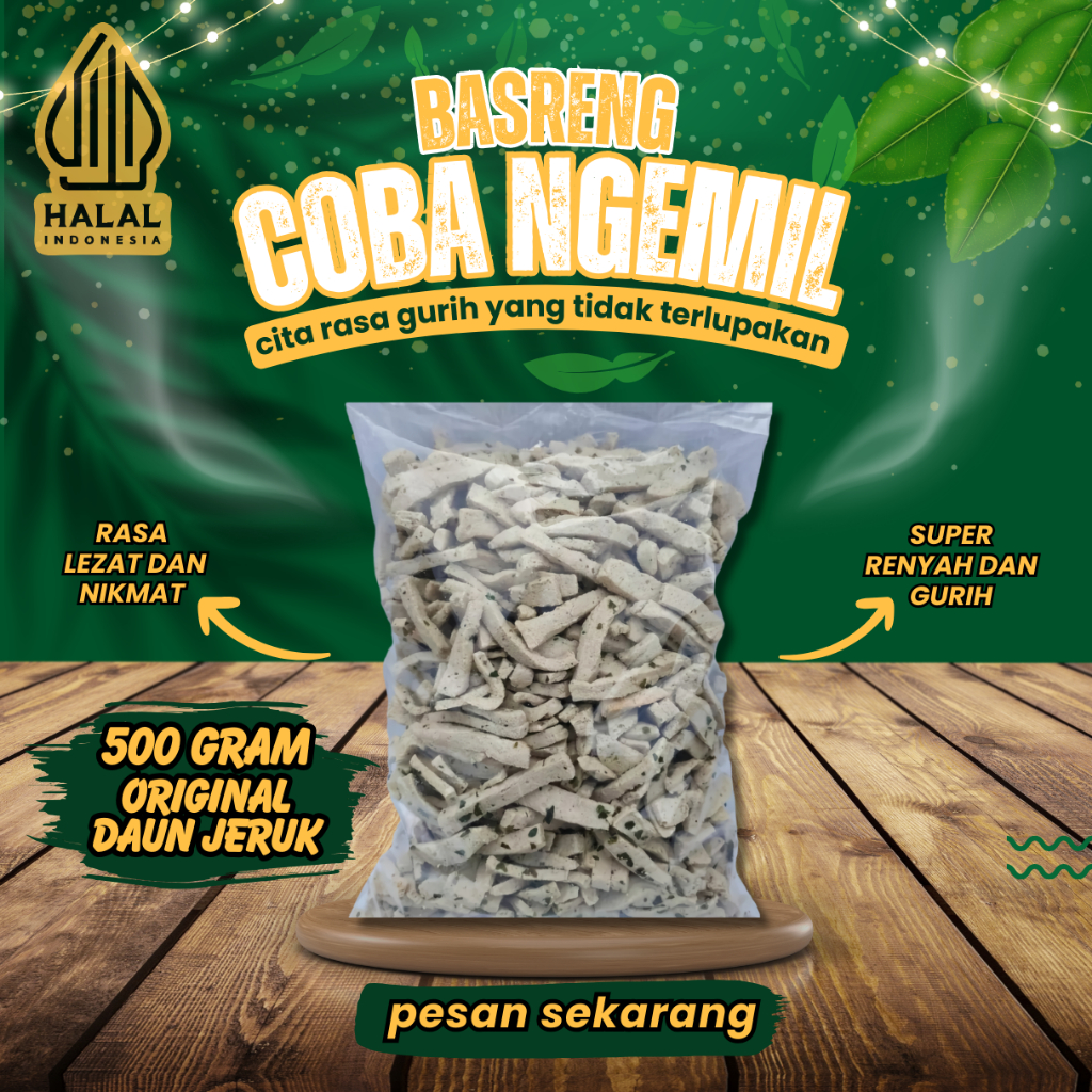 

BASRENG SULTAN VIRAL ORIGINAL DAUN JERUK | BASRENG STIK VIRAL BANDUNG | BAKSO GORENG 500 GRAM