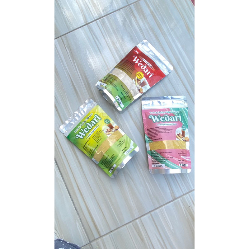 

WEDARI (serbuk ramuan JSR Ultimate) 100gr Bundling 3 pouch