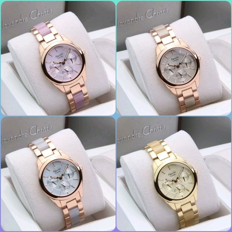 Jam Tangan Wanita Alexandre Christie Ac 2A93 / Ac2A93 Original