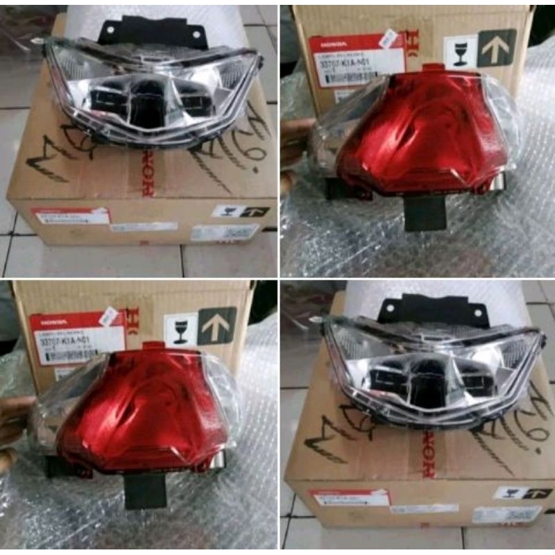 LAMPU DEPAN LAMPU STOP NEW BEAT FI LED 2020-2012 ORIGINAL
