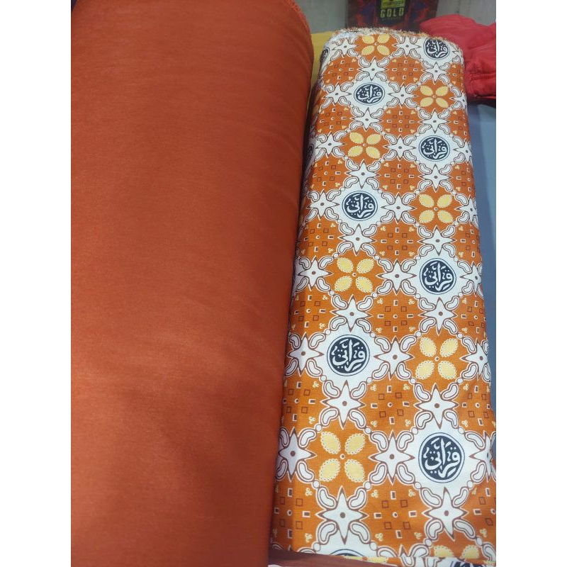 Kain seragam Batik Qiro'ati dan sragam guru batik qiro'ati lebar 115 cm