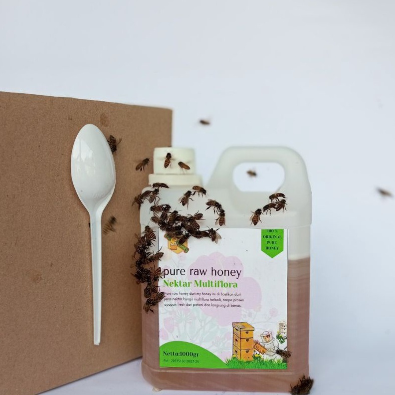 

Termurah dan terbaik Madu murni asli grade A My honey 1kg Madu Nektar Multiflora
