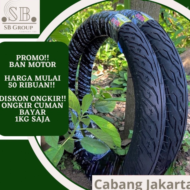 KV BAN MOTOR BEBEK MURAH SEPASANG RING 17 Ukuran 25  275 7917  8917 SB TIRE GROUP s Kualitas Premium