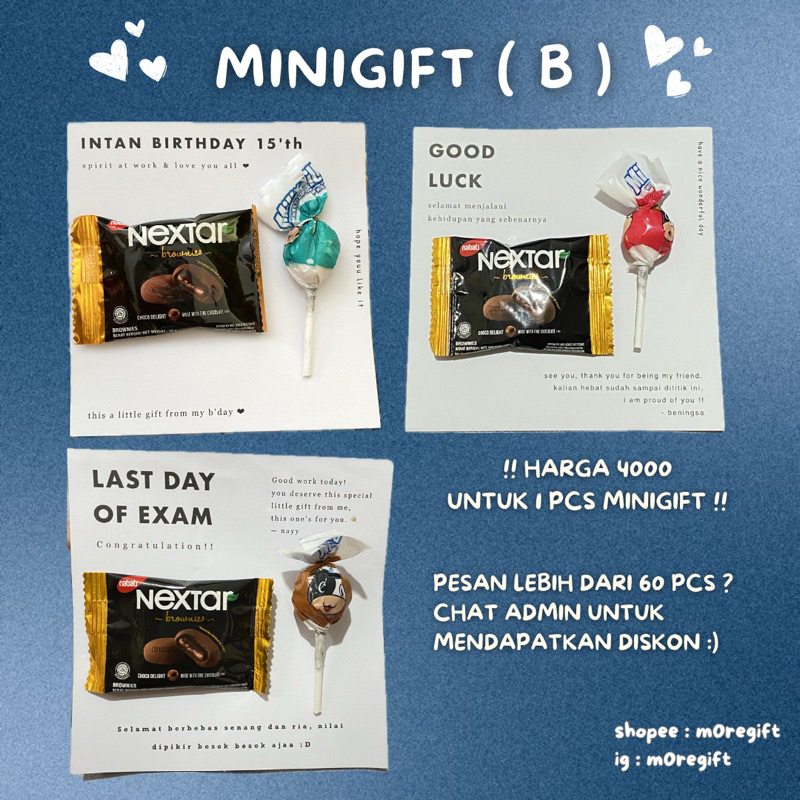 

SNACK MINIGIFT ( B )