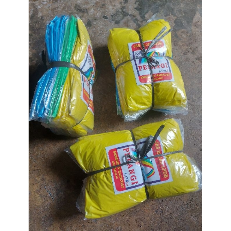 Jas Hujan  | Mantol Plastik ( 1 Lusin )