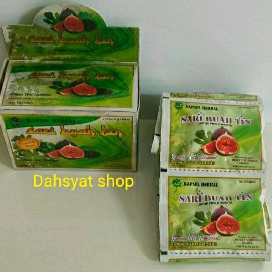 Sari Buah Tin Kapsul Herbal / Minuman Herbal Asam Urat Pegal Linu
