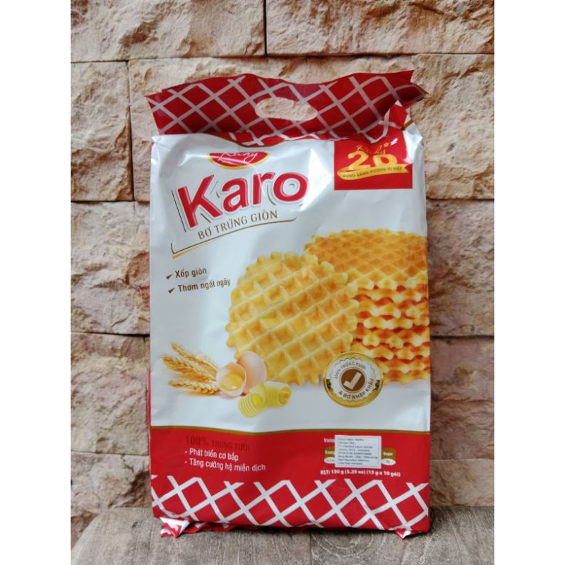 

Lezatoz_Genz Richy Karo Bo Trung Gion / Crispy Butter Waffles Vietnam .