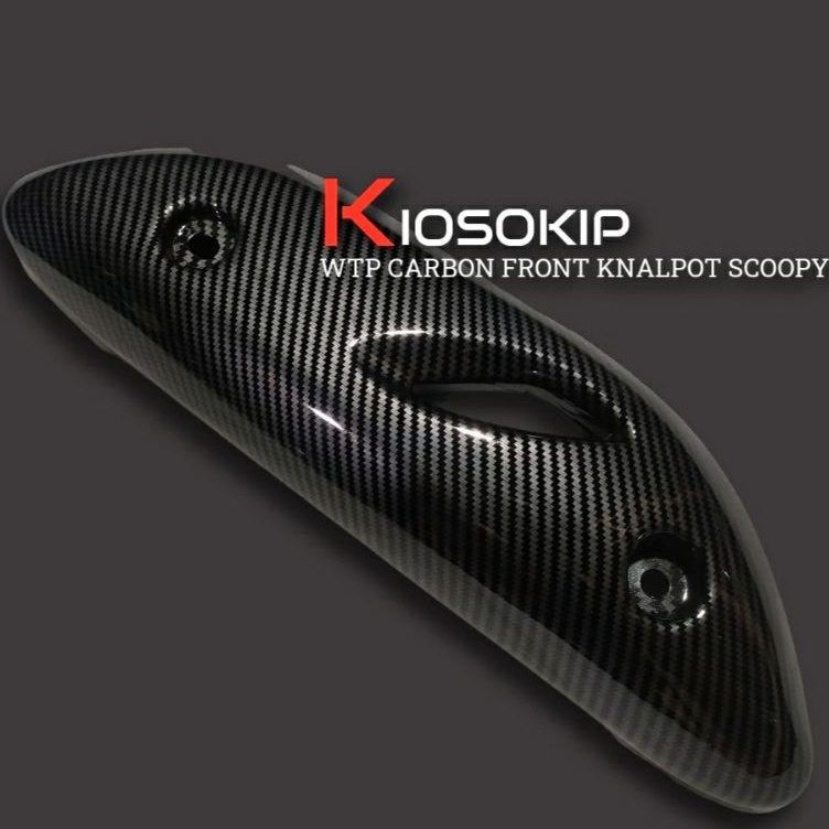CBT tutup knalpot scoopy 22221 carbon celup