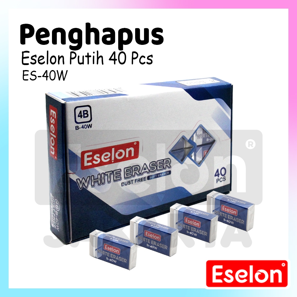

[ES.JKT] Penghapus Size KECIL / Penghapus Eselon ES-40 HITAM,PUTIH, WARNA