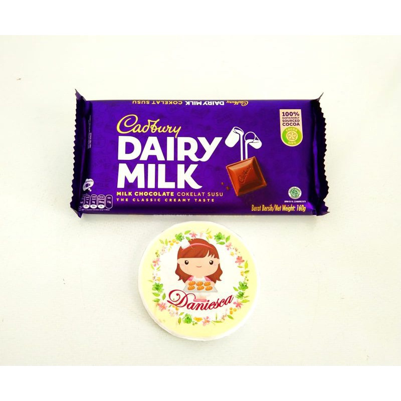 

.Cokelat Cadbury Dairy Milk Chocolate 160 gr ( ds bgr )
