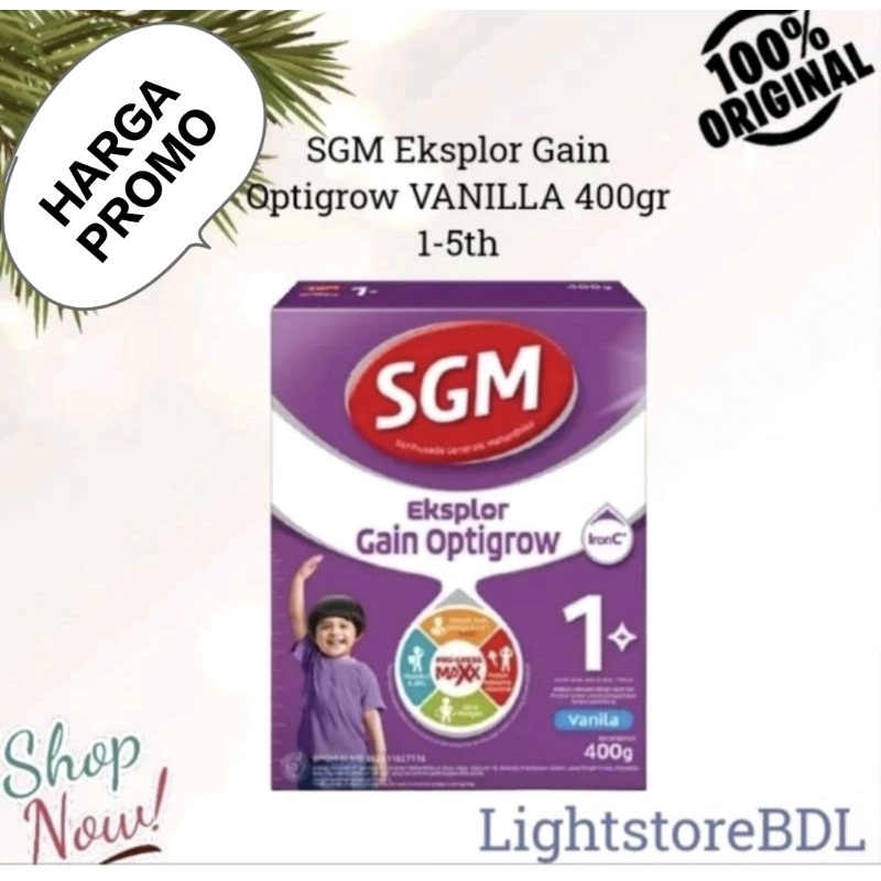 SGM GAIN 1+ OPTIGROW 400 gr