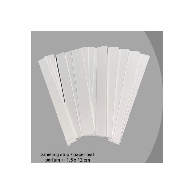 

( 100 Lembar ) Kertas Test Parfum / Smelling Strip Paper Tes Parfum Wangi Sampel