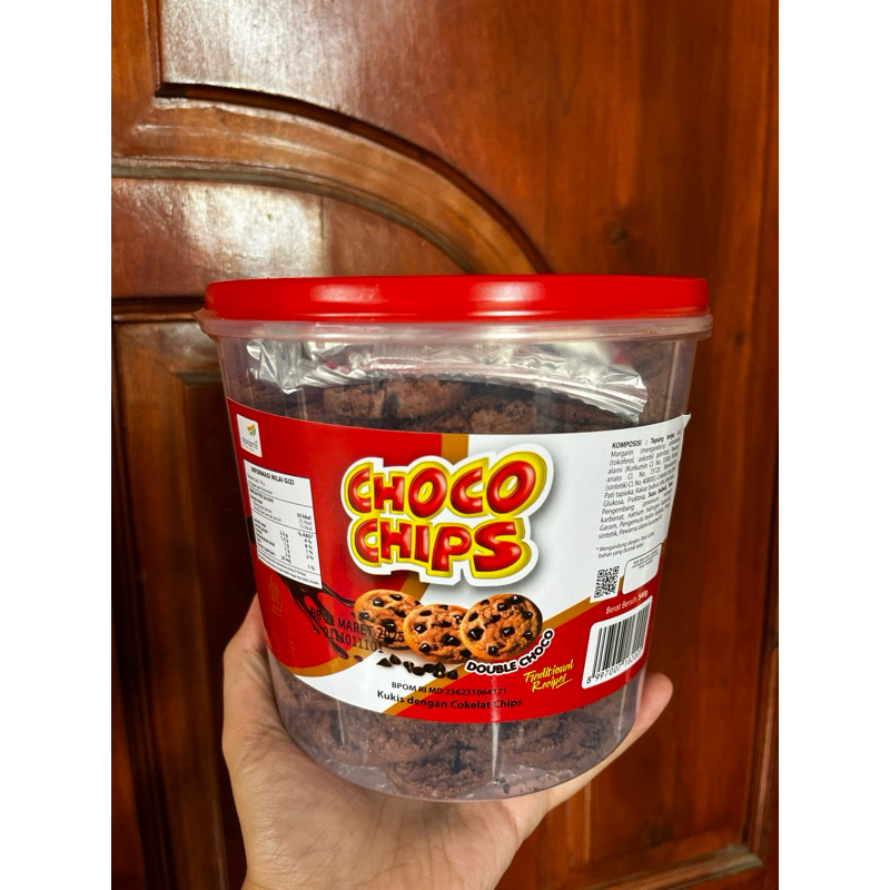 

CHOCO CHIPS DOUBLE CHOCO 1 TOPLES MURAH ENAK