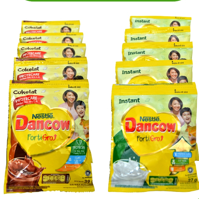 

dancow fortigro instant renceng isi 10 sachet coklat vanilla