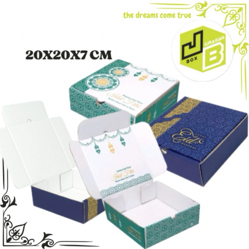 

Karton Box 20x20x7 cm Kardus/Karton/Polos/Pizza/Nasi