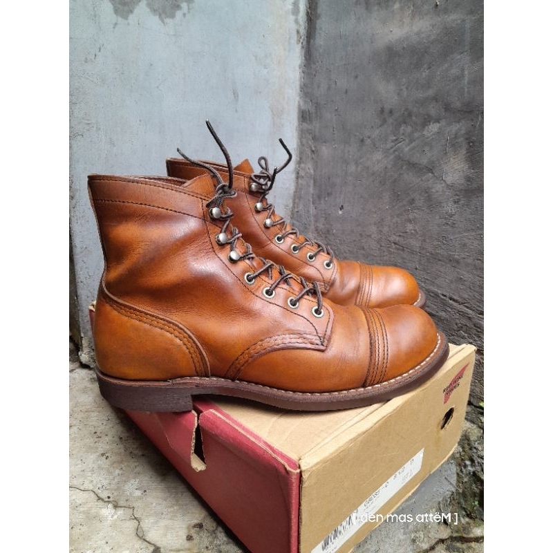 red wing 8085 redwing iron ranger copper
