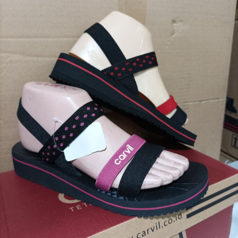 sepatu sandal wanita terbaru Carvil hinata original sandal gunung wanita