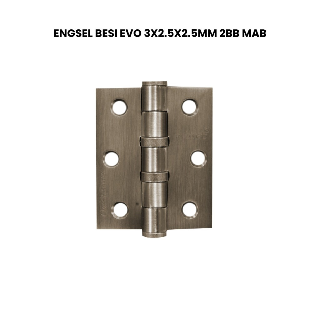 Engsel besi EVO 3X2 5X2 5MM2BB MAB