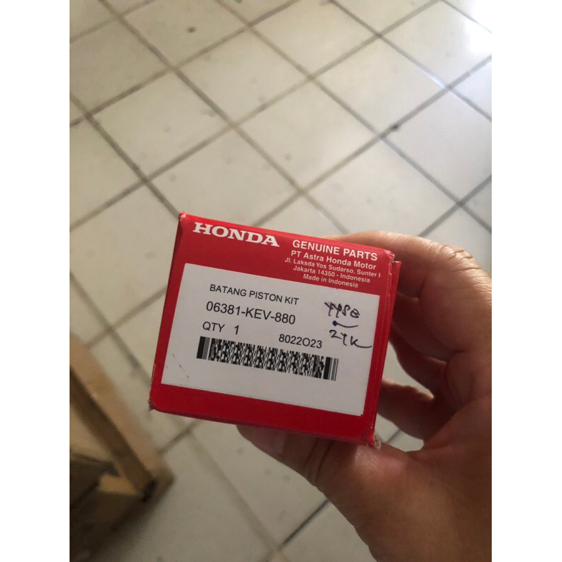 Stang seher CON ROD (KEV) Supra X 100 lama original Honda