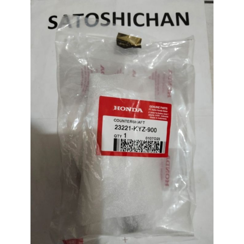 As Gear Depan Supra X 125/KPH/Supra 125 F1 2014/Helm IN 23211-KYZ-900 Original AHM