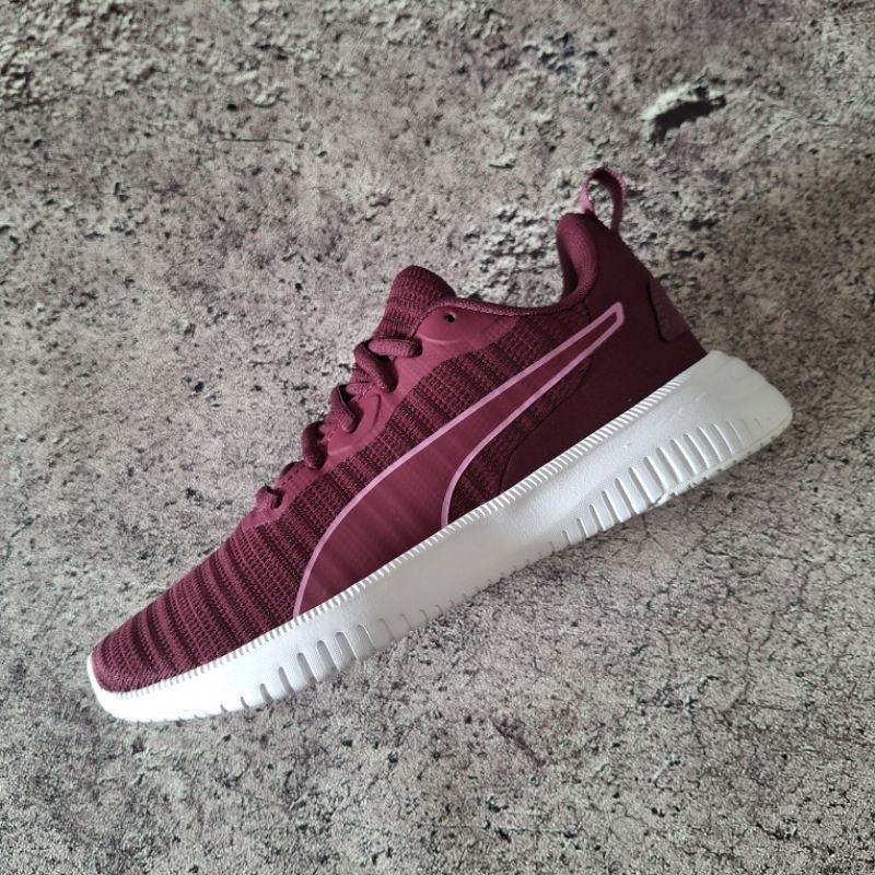 puma flyer flex maroon women running shoes