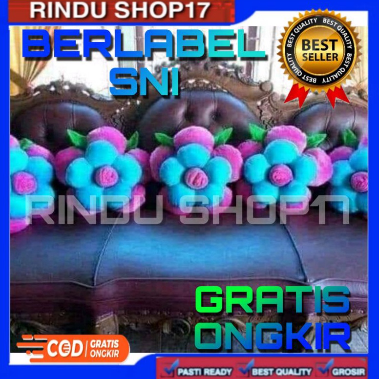 Sudah READY BANTAL SOFA BUNGA MAWAR BANTAL SOFA VIRAL BANTAL SOFA MAWAR