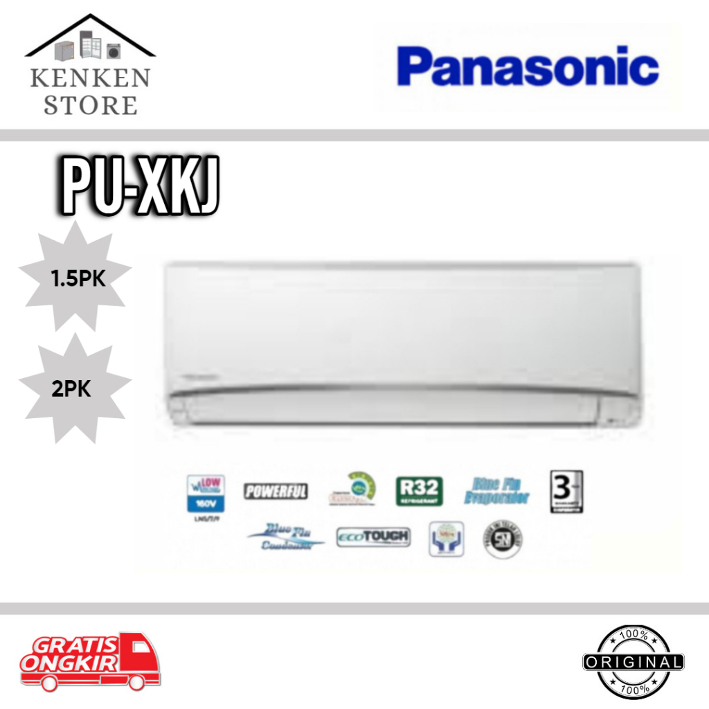 AC PANASONIC 1.5PK-2PK INVERTER PU12XKJ/PU18XKJ