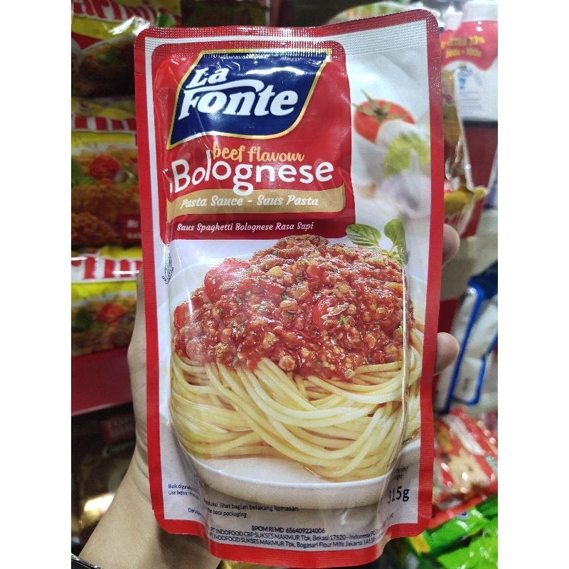 

SAUCE LA FONTE BOLOGNESE