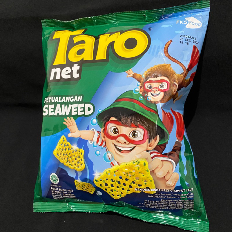 

MAKANAN RINGAN TARO NET SEAWEED SNACK RUMPUT LAUT