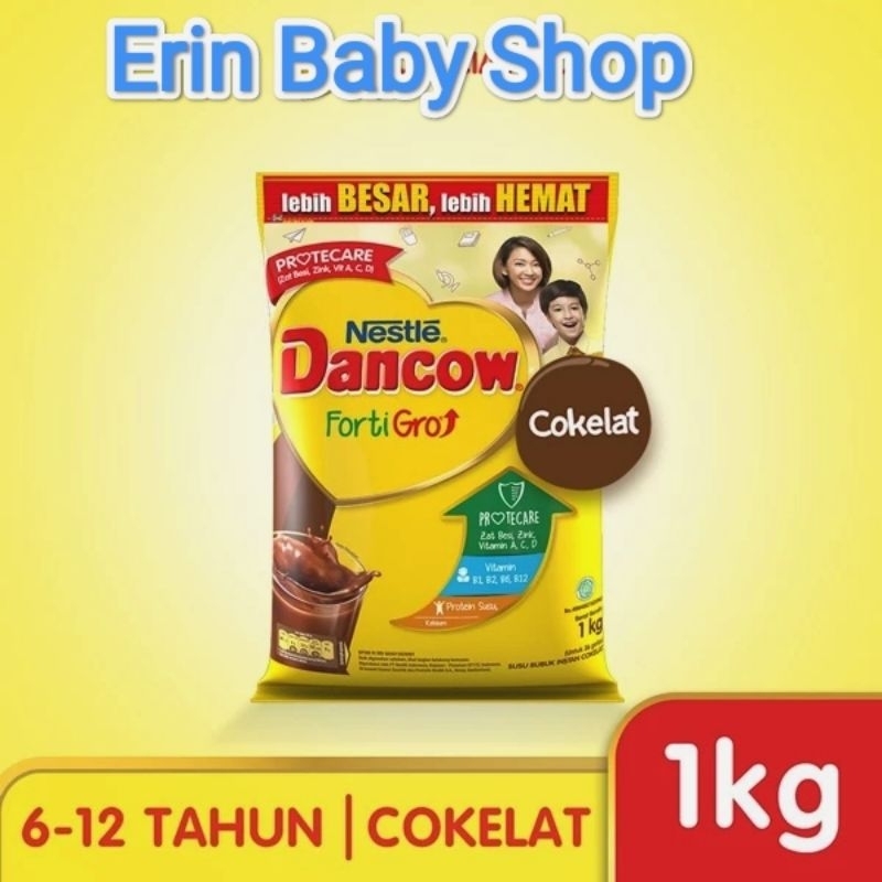 

Dancow Fortigro Instan Coklat 1 kg / 1000 gr