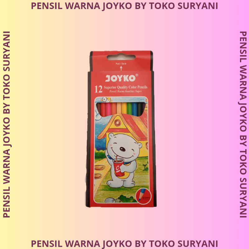 

PENSIL WARNA 12 WARNA / PENSIL WARNA JOYKO