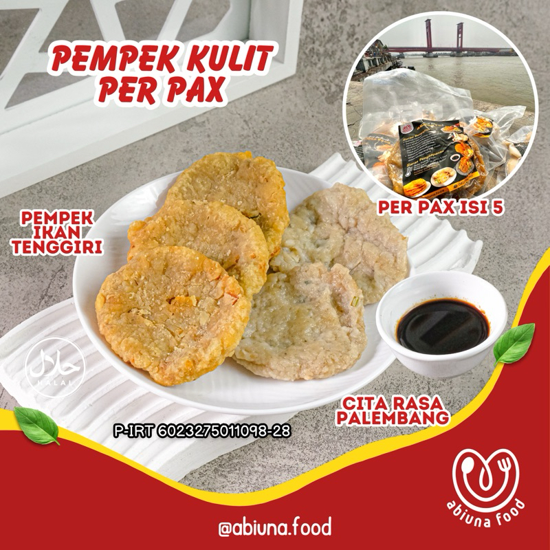 

ABIUNA FOOD - PEMPEK KULIT TENGGIRI ISI 5