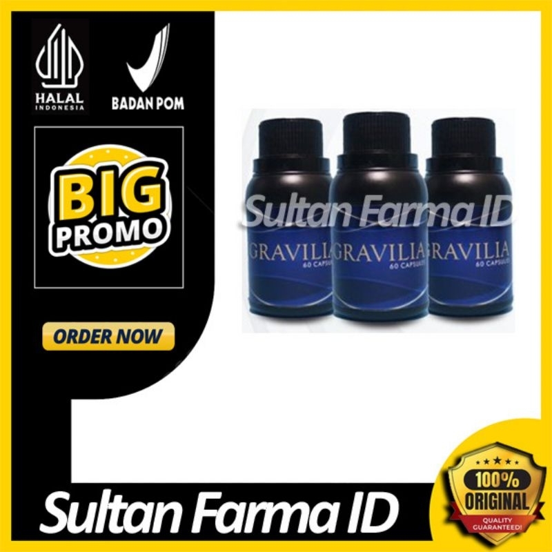 GRAVILIA ® Gravilia Original | Gravilia Asli | Obat Diabetes | Cara Obati Luka Akibat Kencing Manis