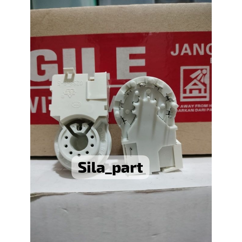 Soket CRT 7 pin kecil