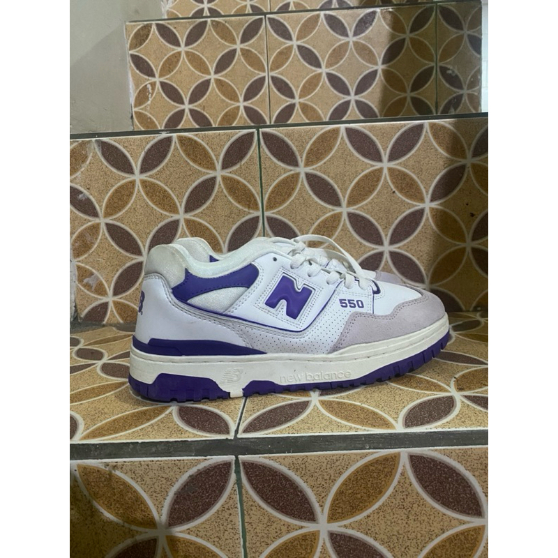 NB 550 - Purple White