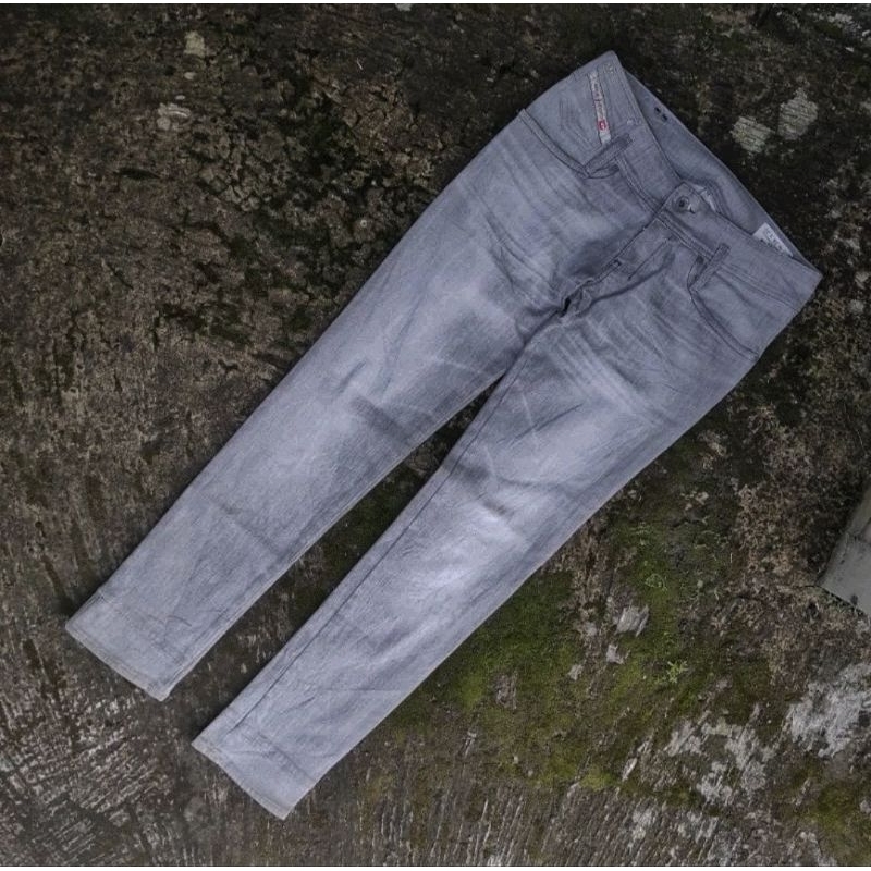 CELANA JEANS DENIM BIKERS CASUAL ULTRAS HOOLIGANS PANTS SLIM FIT STRAIGHT REGULER ADIDAS DIESEL ORIG