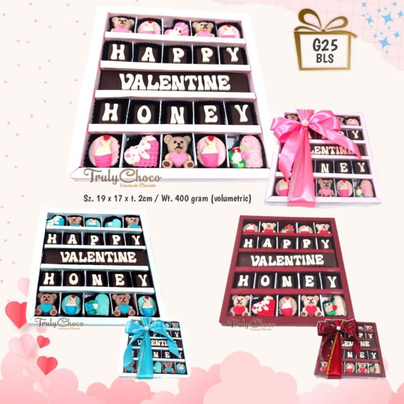 

Kado Valentine 2024 coklat trulychoco G25 EG25