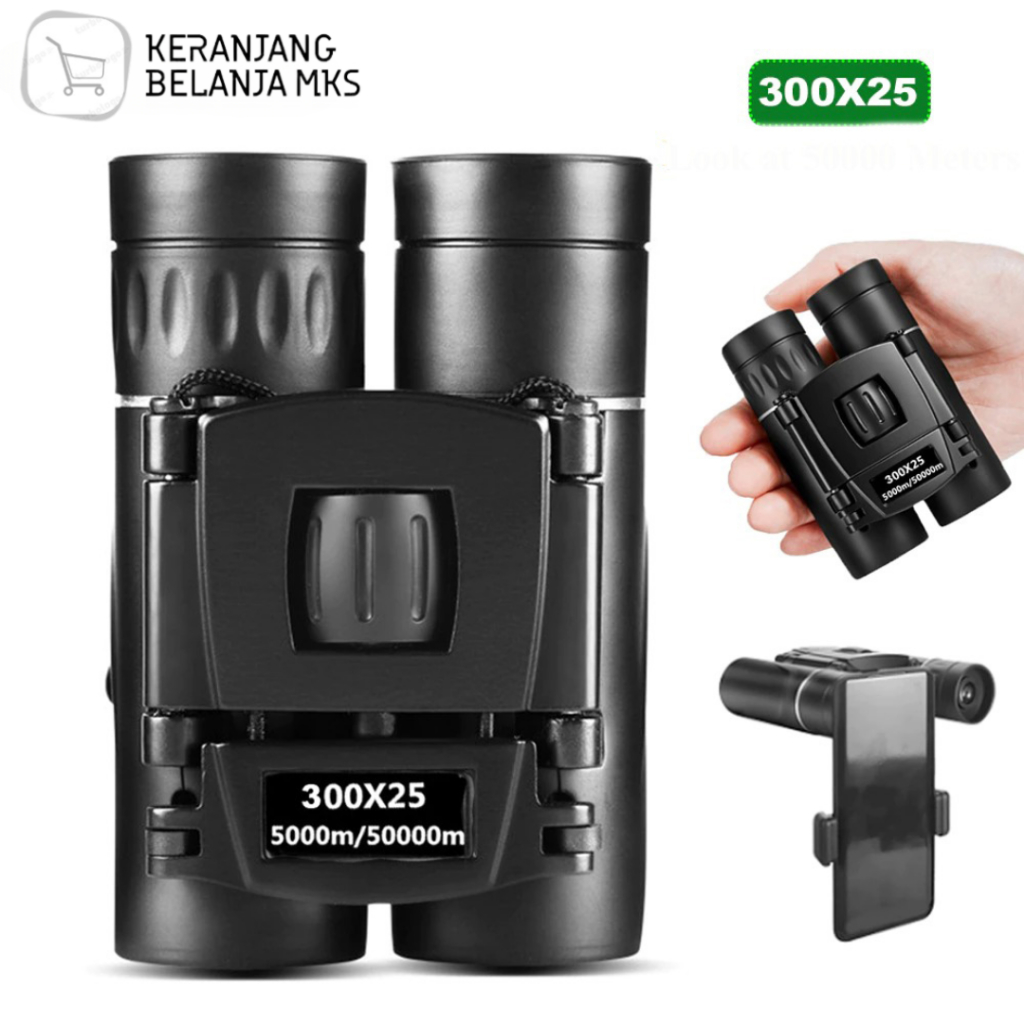 Teropong Night Vision Binocular Magnification 300x25