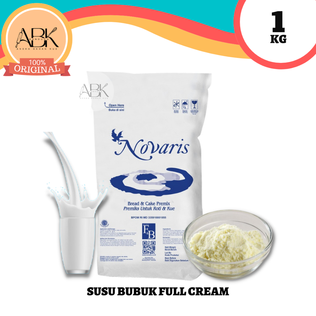 

Susu Bubuk Full Cream Novaris 1kg