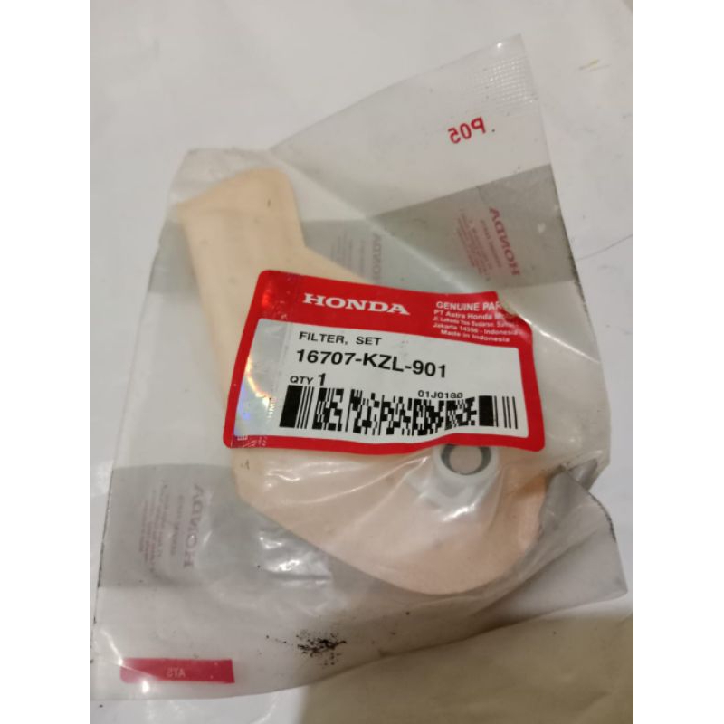 Filter Set Pempes Saringan Bensin(16707-KZL-901) Honda Beat Fi Beat Street Scoopy Fi Kualitas Honda 