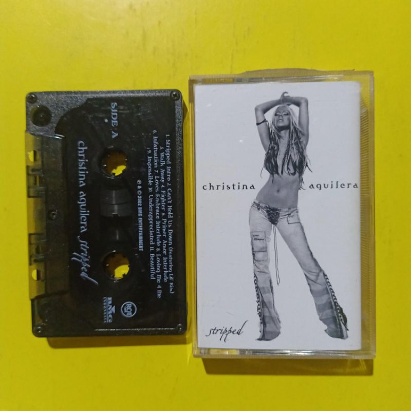 Kaset CHRISTINA AGUILERA Stripped