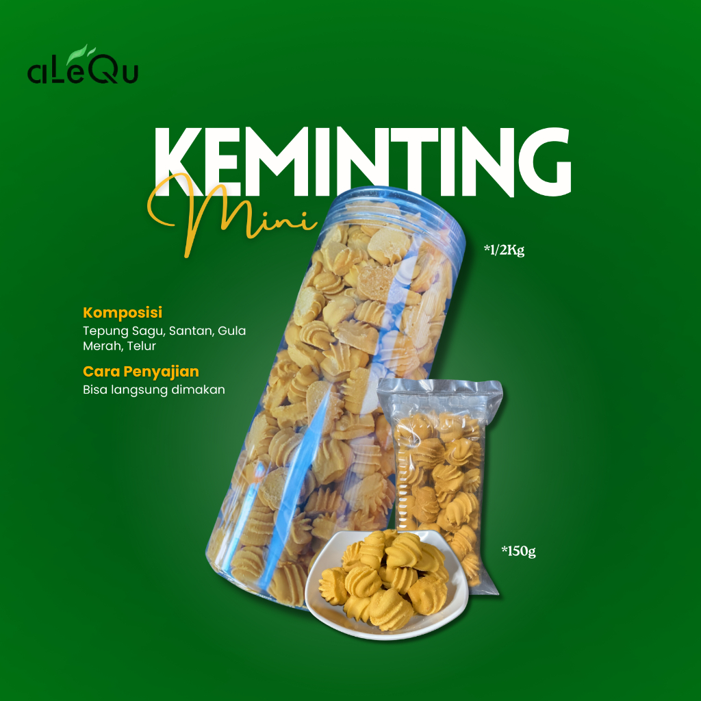 

Keminting Mini Khas Kutai Barat Kalimantan Timur (1/2kg)