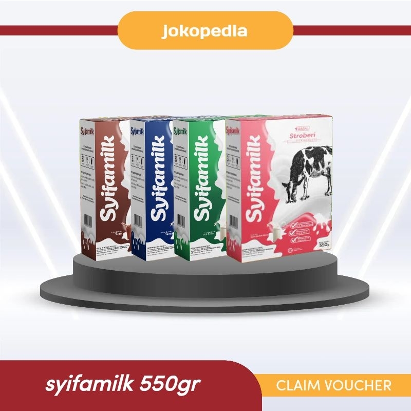 

Syifamilk 550gram all varian gemuk & diet