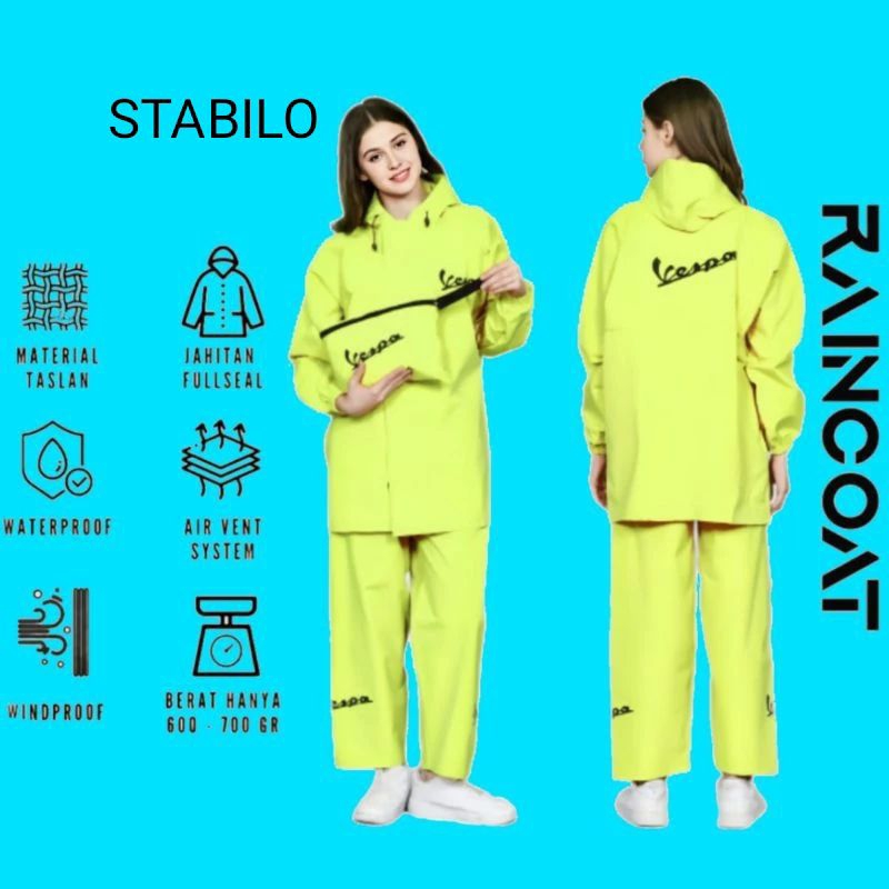 Jas Hujan Taslan Premium