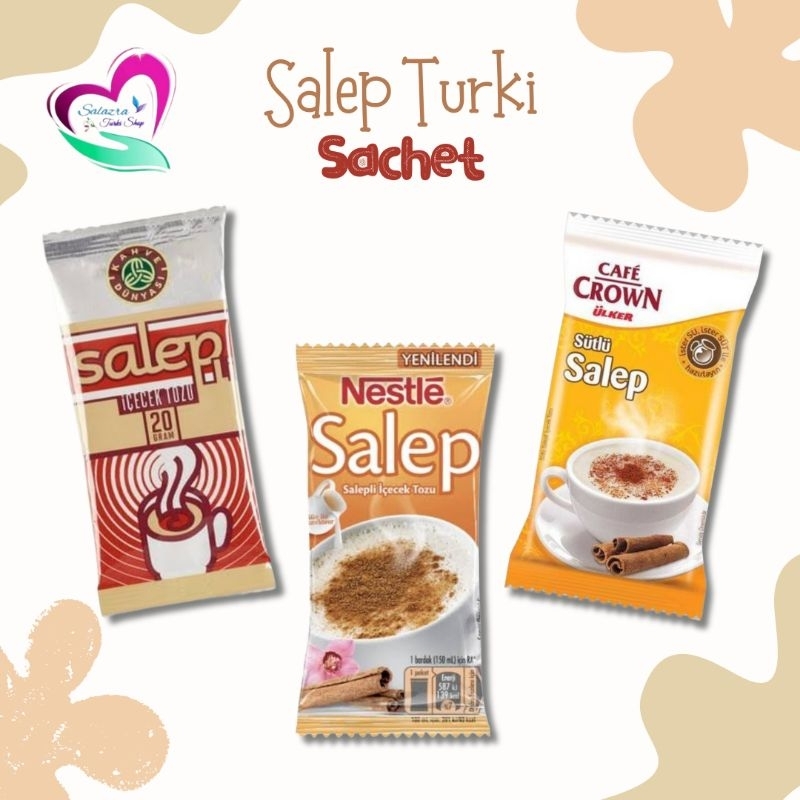 

SALEP TURKI SACHET | Minuman Salep Turki | Salep Nestle Turki | Nestle Salep Turki | Ulker Salep
