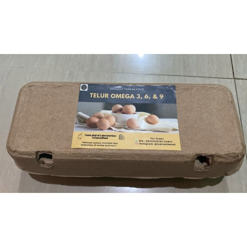 

Telur omega / isi 10 butir/pack