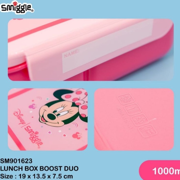 Tren idZ5l5K Kotak Makan SMIGGLE DISNEY Mickey Minie Lunch Box