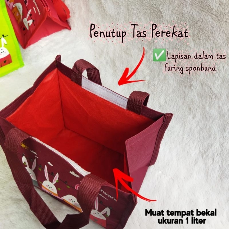 Tas bekal Rabbit Foodie Buddy Terbaru Tupp