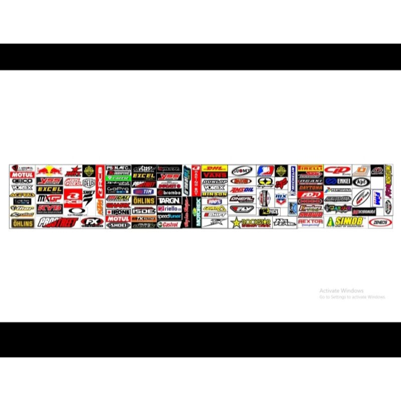 stiker sponsor racing sponsor racing